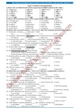 Bài tập Tiếng Anh cho học sinh Lớp 10 - Unit 3 Peoples background - Đỗ Bình
